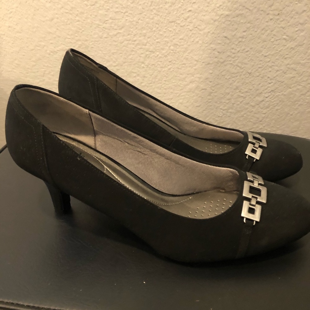 black heels